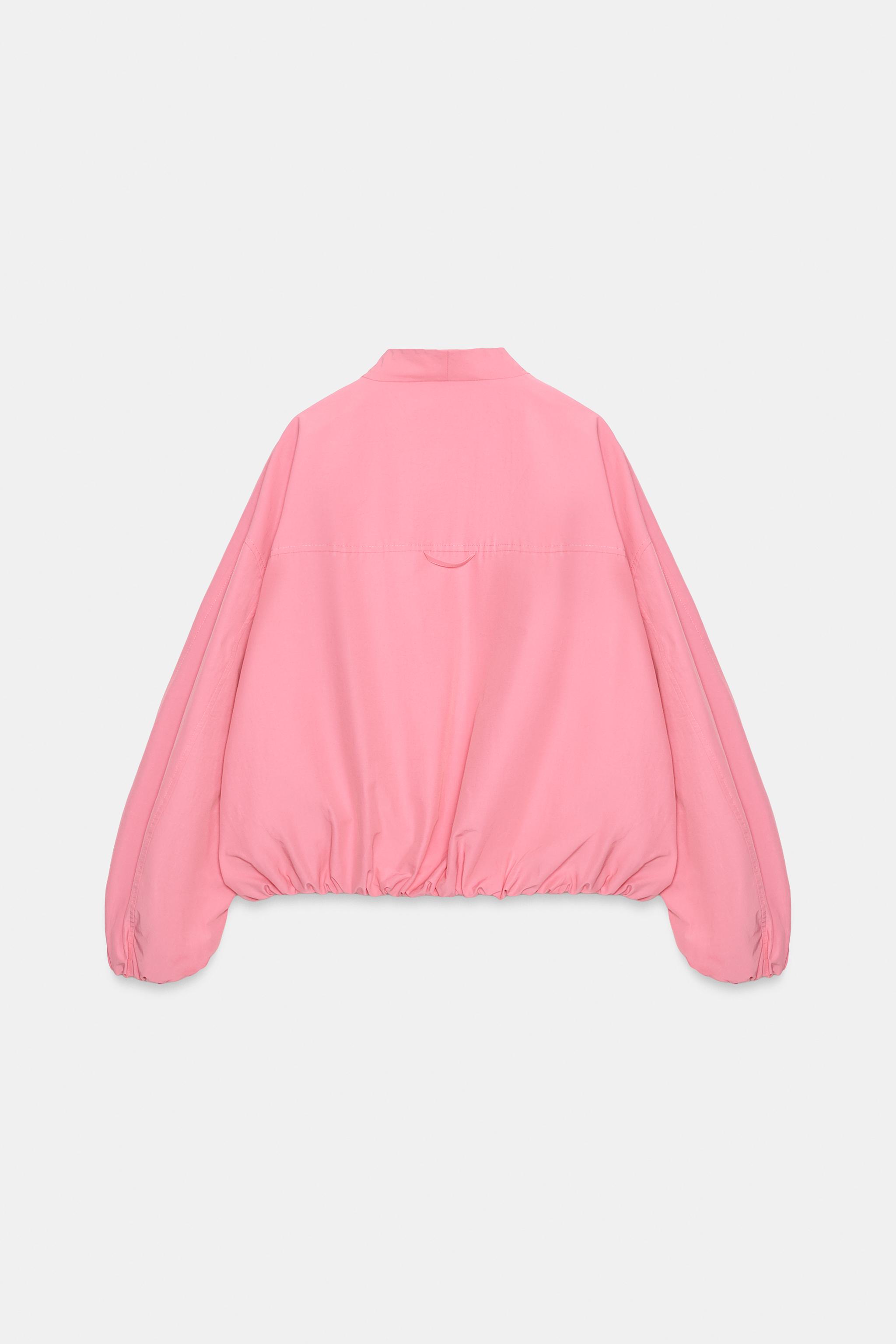 ZW COLLECTION ボンバージャケット - ピンク | ZARA Japan / 日本