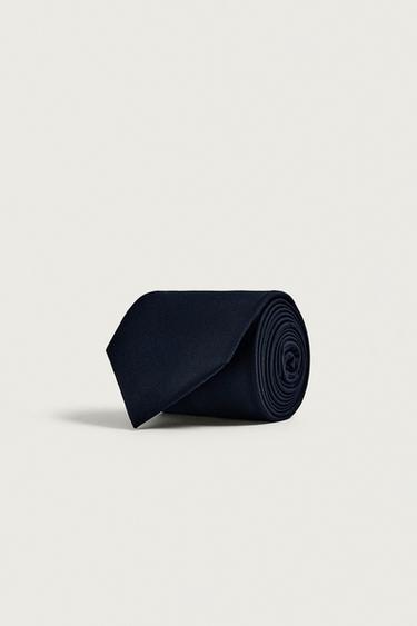 CORBATA ESTRUCTURA LANA - Marino de Zara