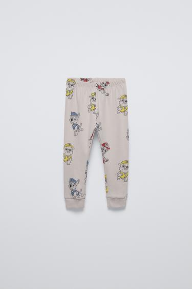 AGES 2-6/ PAW PATROL™ FLOCKED PYJAMAS - camel by Zara - Image 3