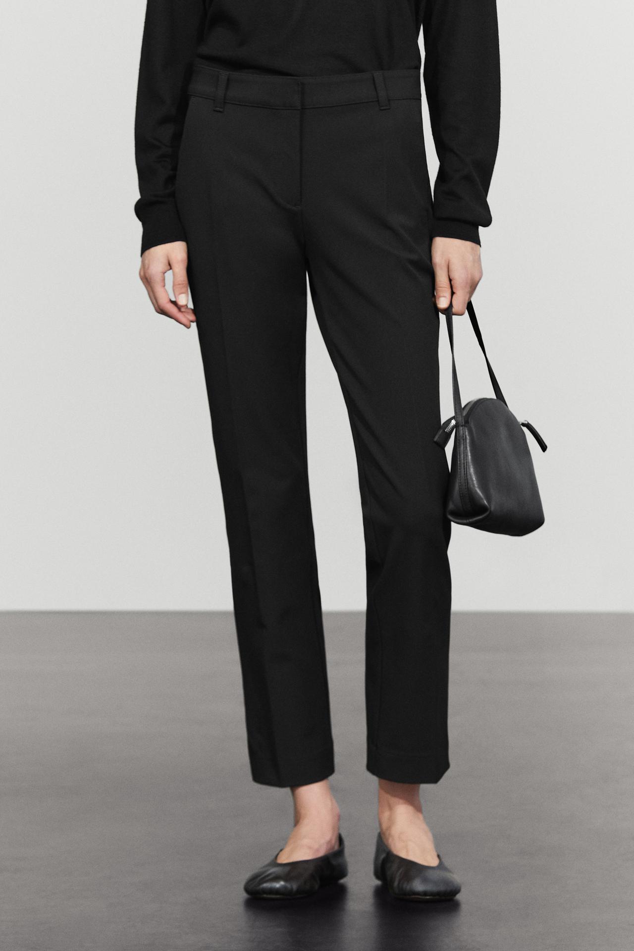 Stretch technical pants — Black