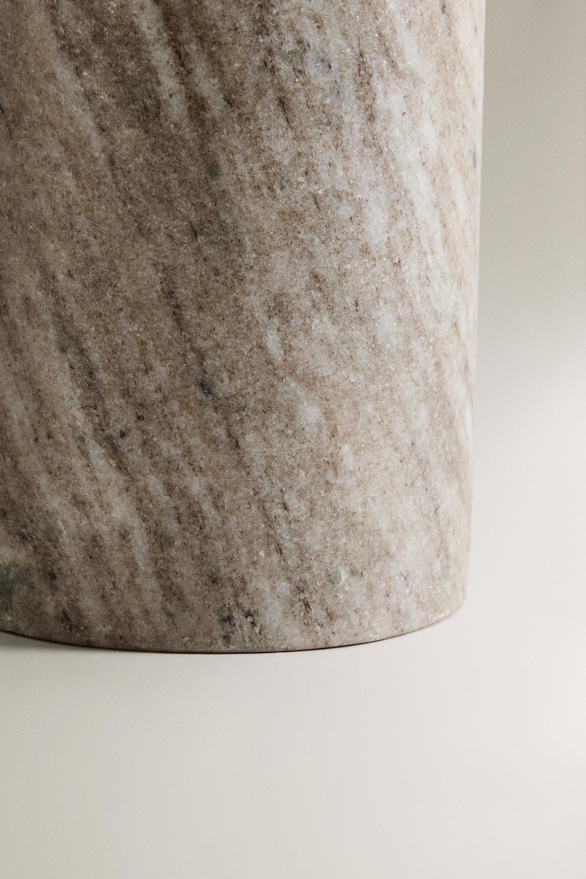 MARBLE UTENSIL JAR
