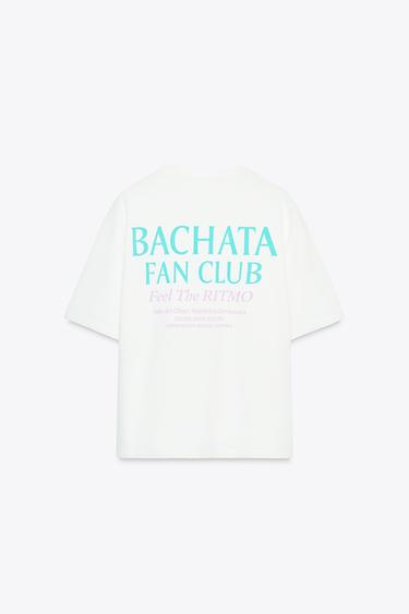 T-SHIRT IMPRIMÉ INSCRIPTION - Blanc de Zara - Image 5