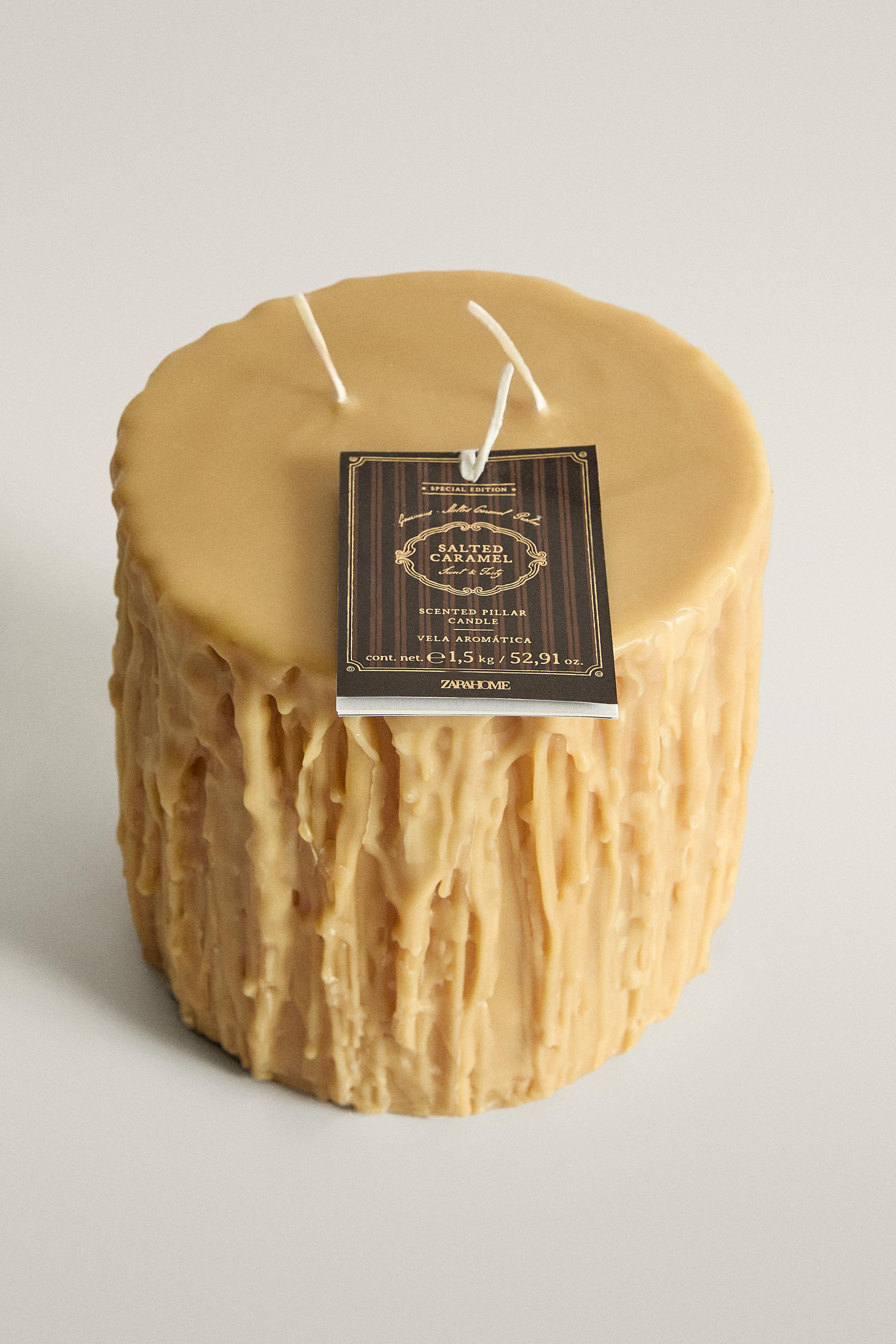 (1500 G) SALTED CARAMEL SCENTED CANDLE