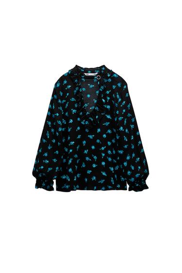 FLORAL PRINT BLOUSE