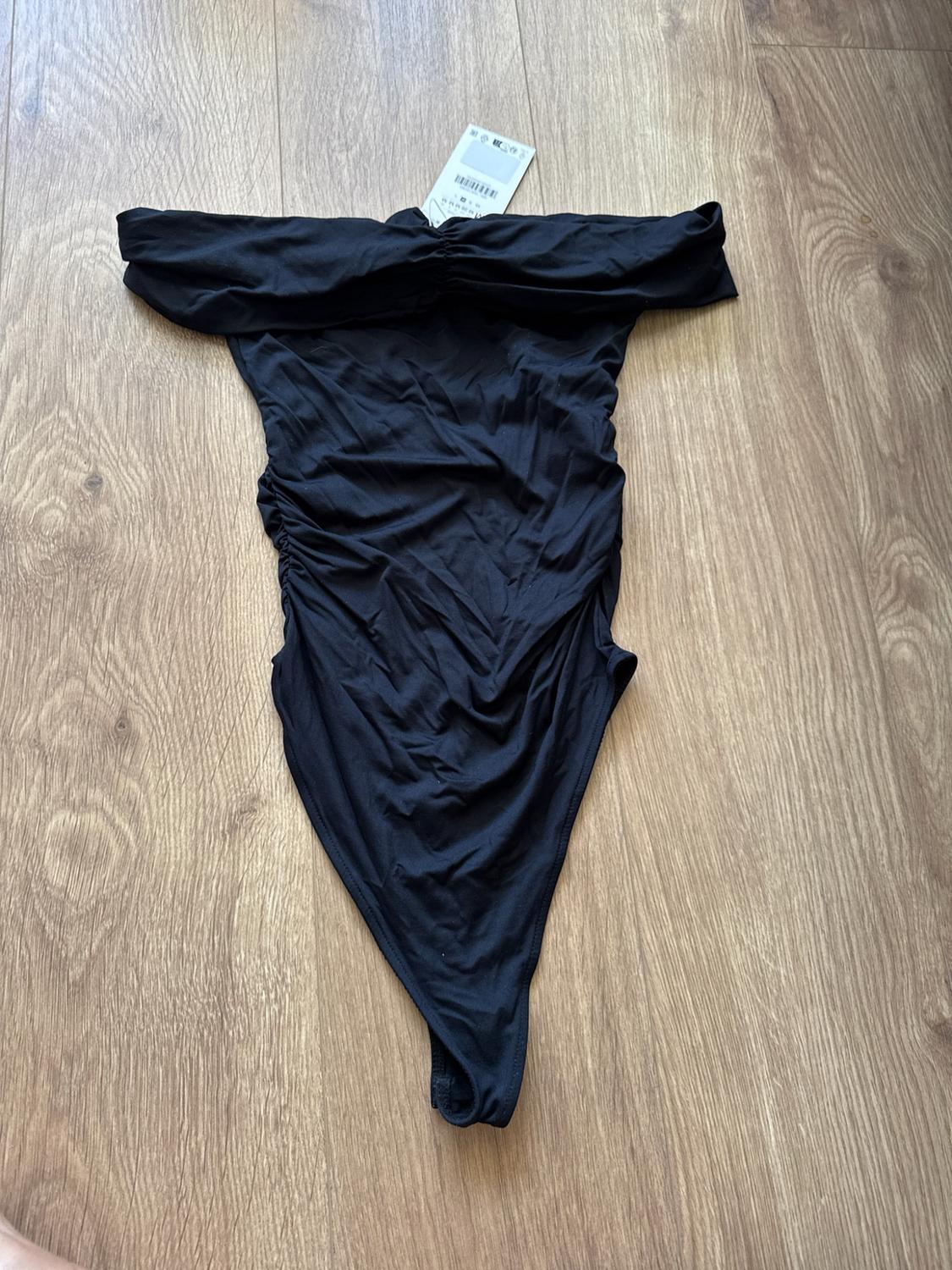 POLYAMIDE BANDEAU BODYSUIT - Image 4