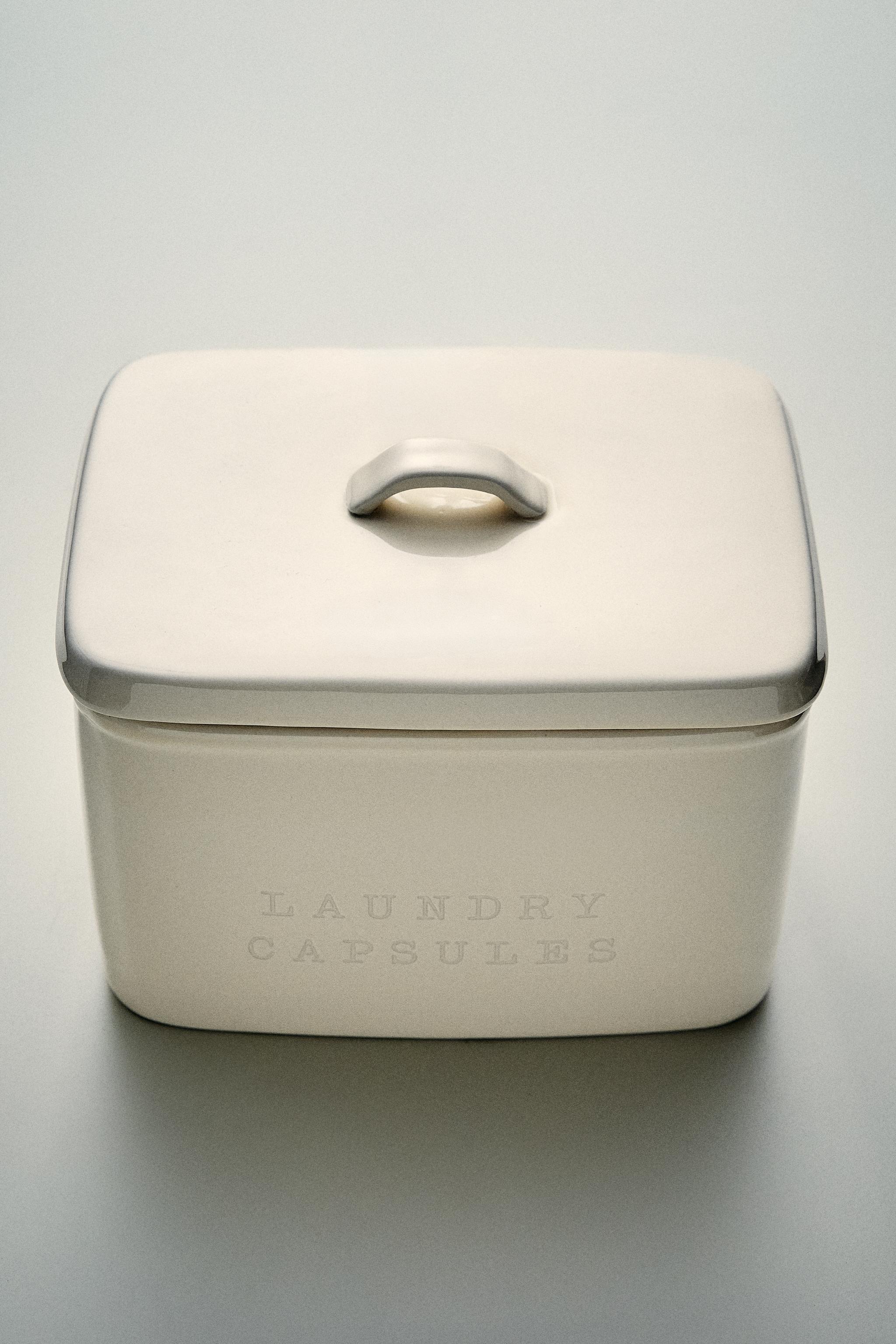 DETERGENT CAPSULE JAR — Cream