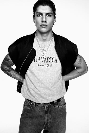 OVERSIZE TANK TOP WILLY CHAVARRIA X ZARA - Grey marl by Zara