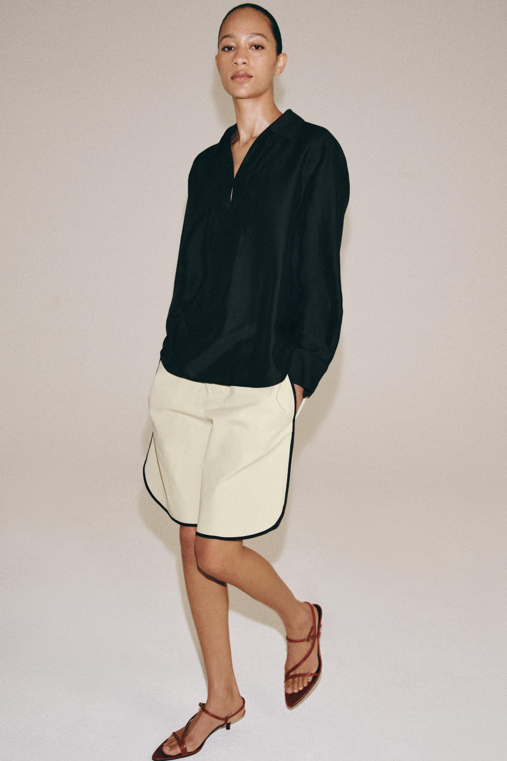 ZW COLLECTION STRIPED SHIRT