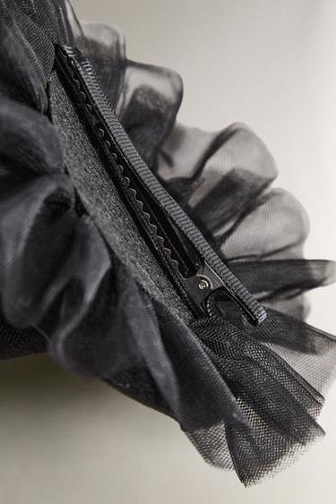 CHILDREN'S HALLOWEEN WITCH’S HAT HAIR CLIPS - Black by Zara - Image 3