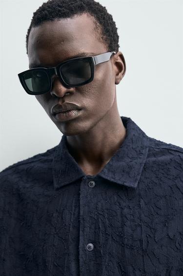 CAMISA JACQUARD TEXTURA - Marí de Zara