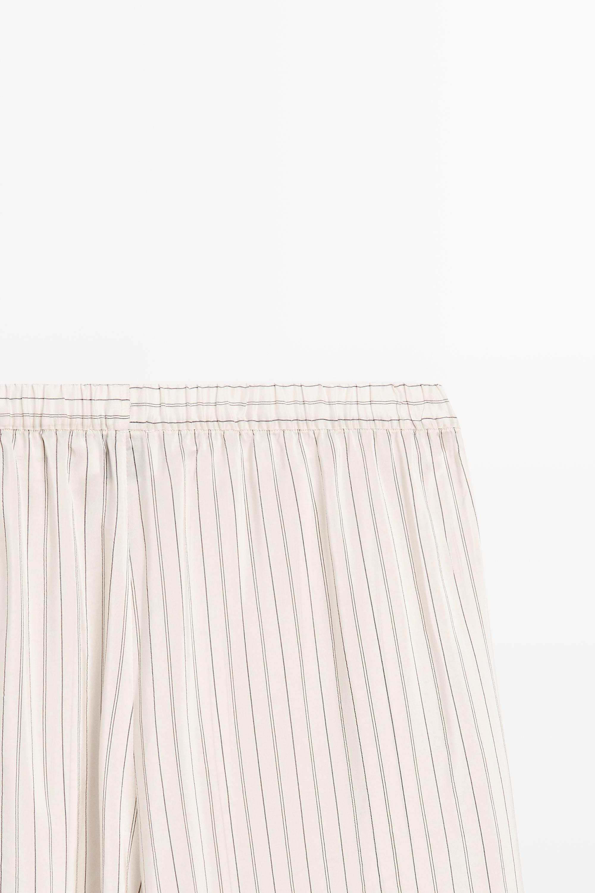 Pantalon bouffant fluide à rayures - STUDIO