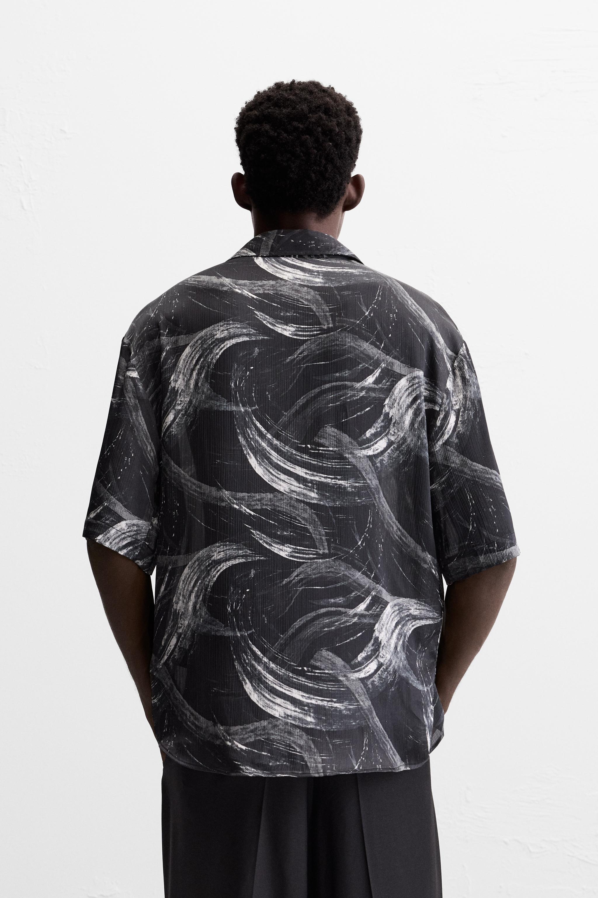 ABSTRACT PRINT SHIRT