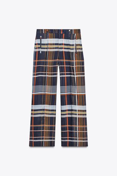CHECK TROUSERS ZW COLLECTION - Multicoloured by Zara - Image 1