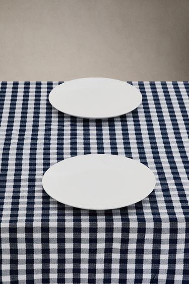 NAPPE CARREAUX VICHY - Bleu de Zara - Image 1
