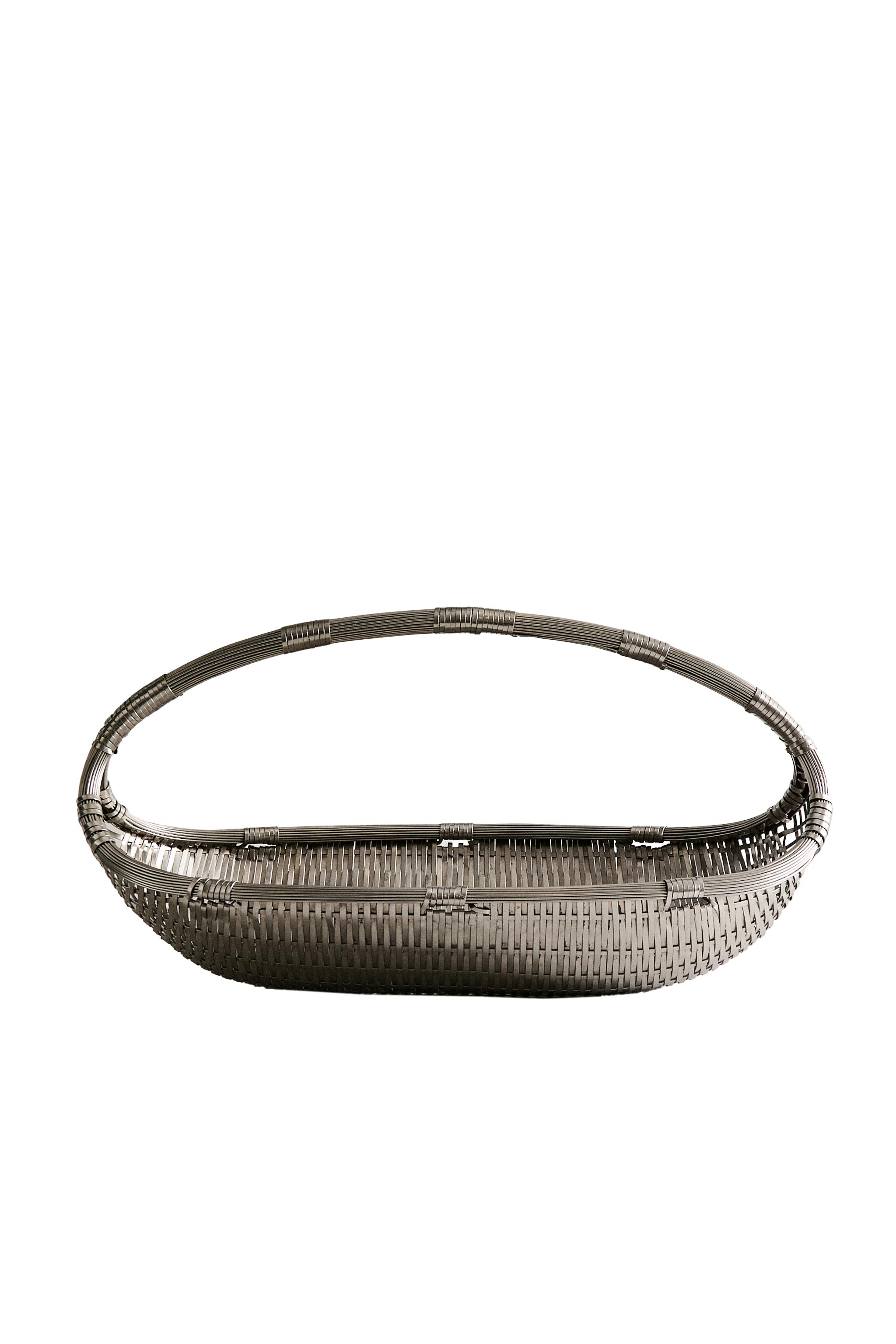 WOVEN METAL BASKET LOW I COLIN KING - P | ZARA United States