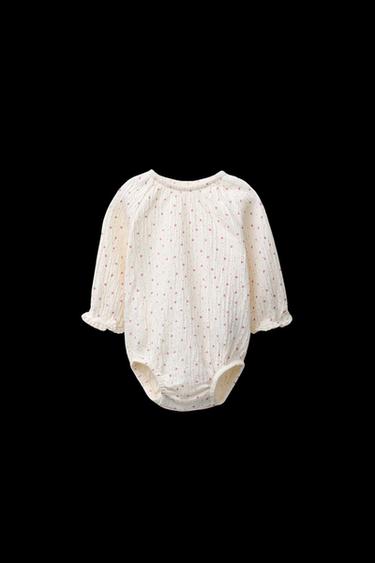 BODY ESTAMPADO ESTRELLAS - Crudo de Zara - Imagen 0