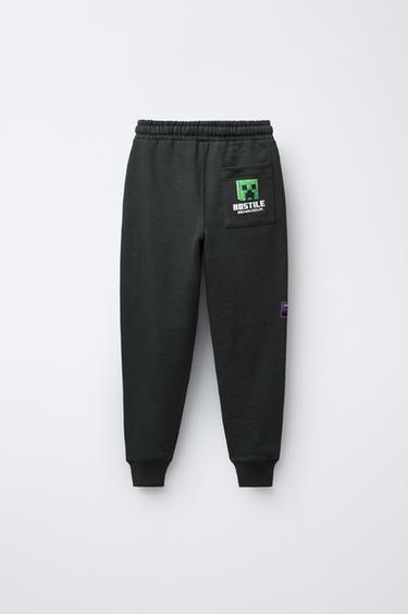 PANTALON DE JOGGING MINECRAFT © MOJANG AB. ™ - Gris foncé de Zara - Image 1