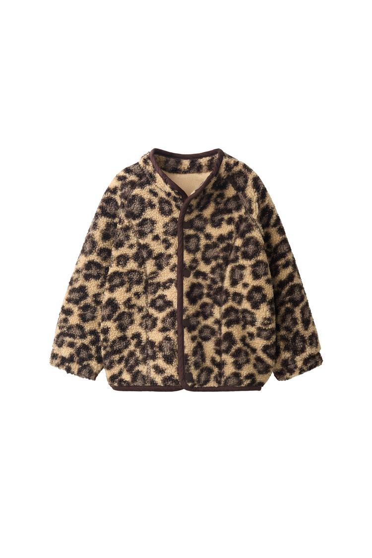 Cazadora borreguillo animal print