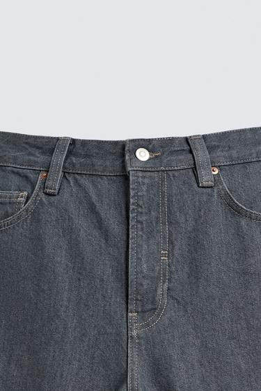 JEAN COUPE DROITE - Gris de Zara - Image 9