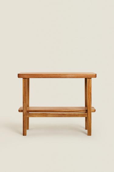ACACIA WOOD BENCH - Brown by Zara - Image 0