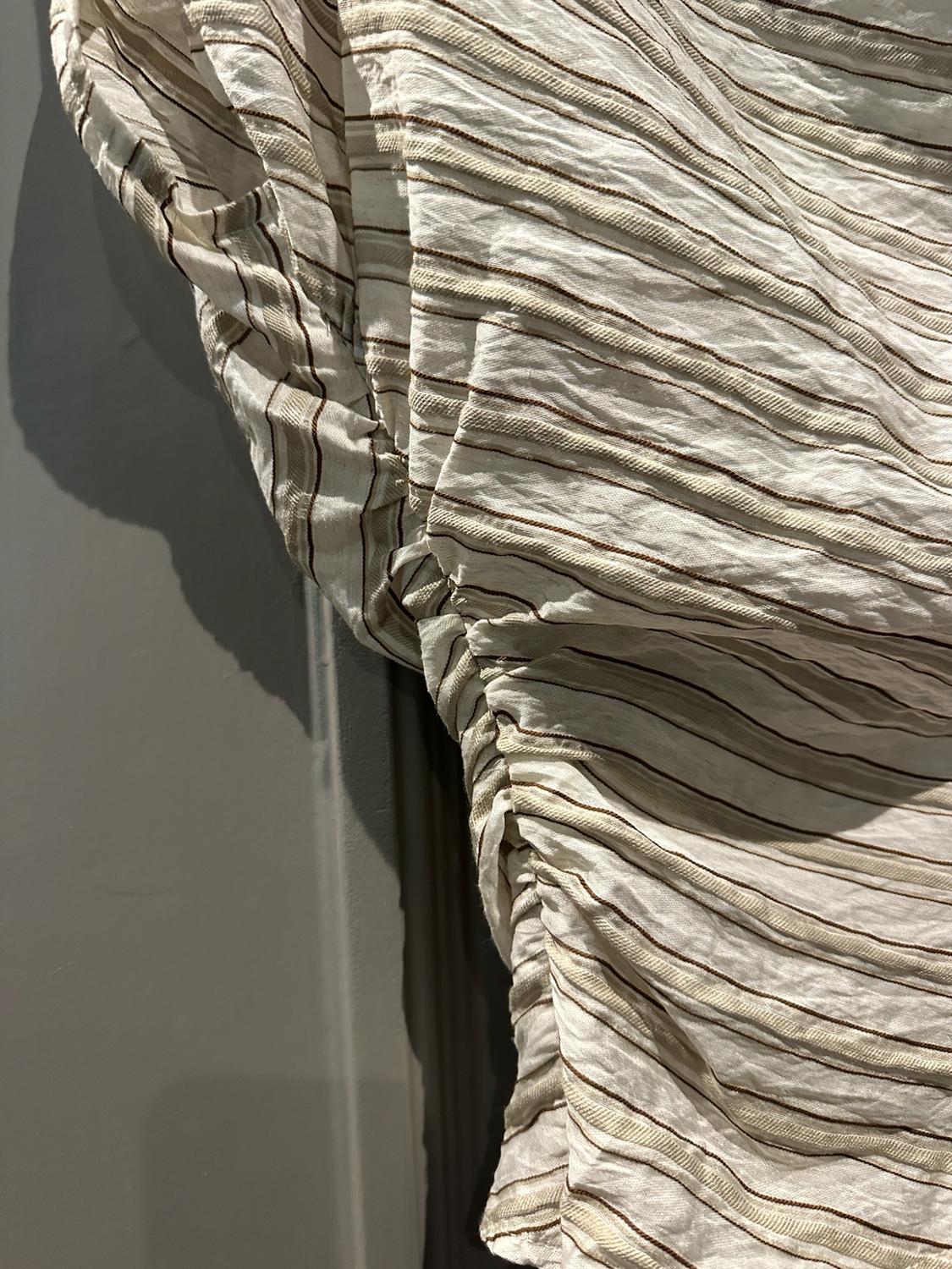 STRIPED TOP WITH BOW - Image 3