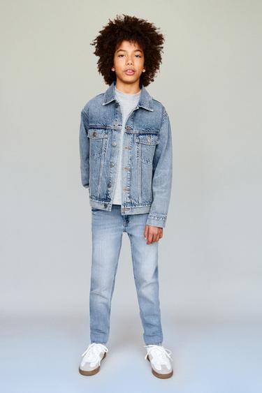 BASIC DENIM JACKET - Blue by Zara
