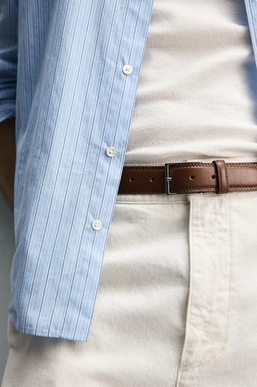 LEATHER DRESS BELT - Leather by Zara - Image 2