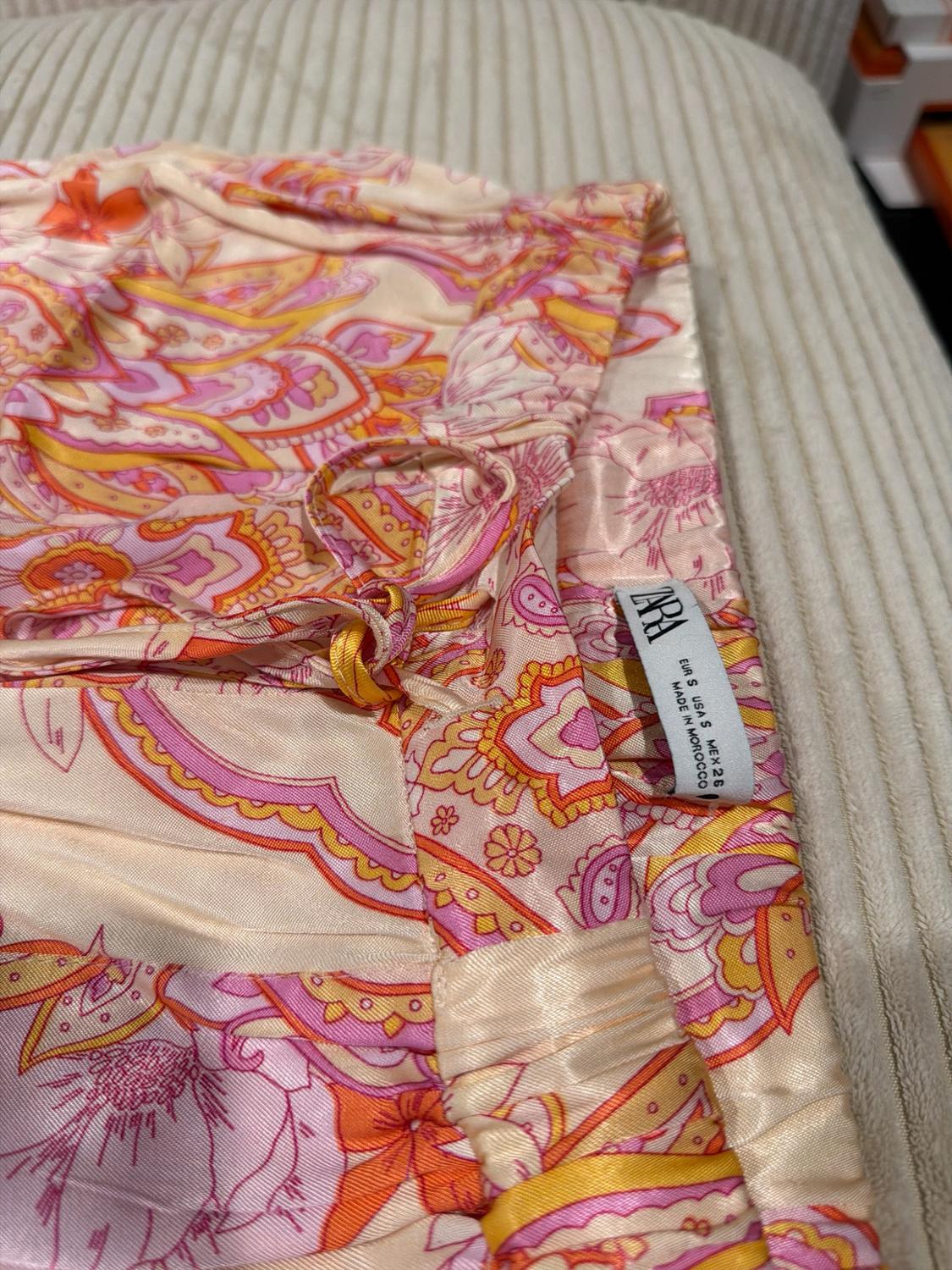 TIED PRINTED PANTS - Image 3
