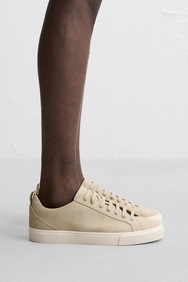 BASIC TRAINERS - Beige by Zara - Image 0