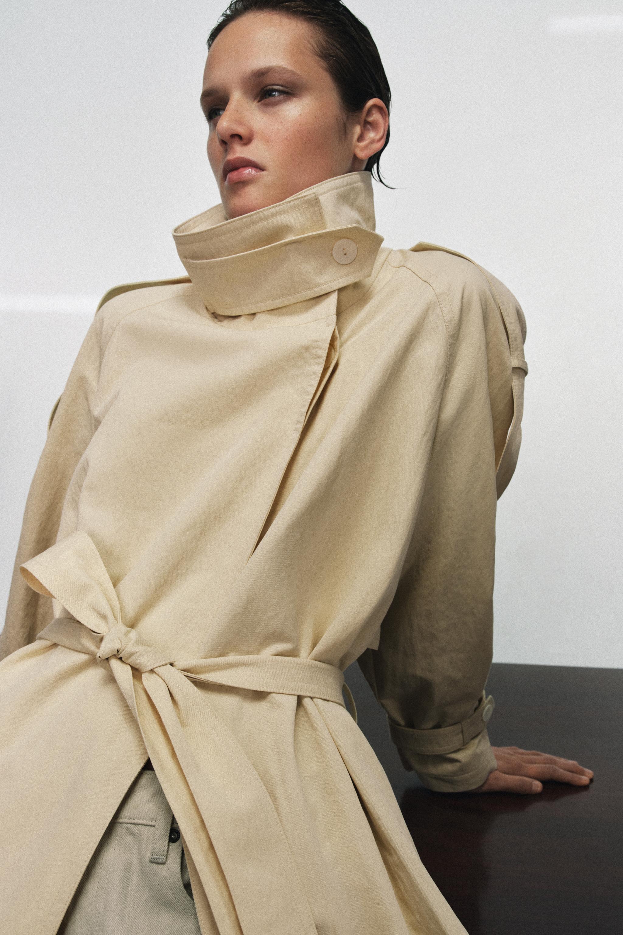 TRENCH COL MONTANT ZW COLLECTION