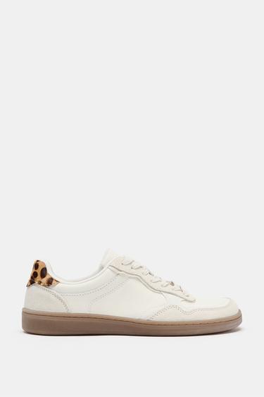BASKETS BAREFOOT COMBINÉES - Blanc de Zara