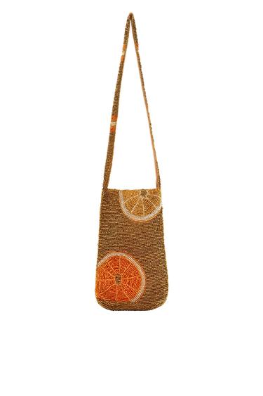 BEADED MOBILE PHONE BAG