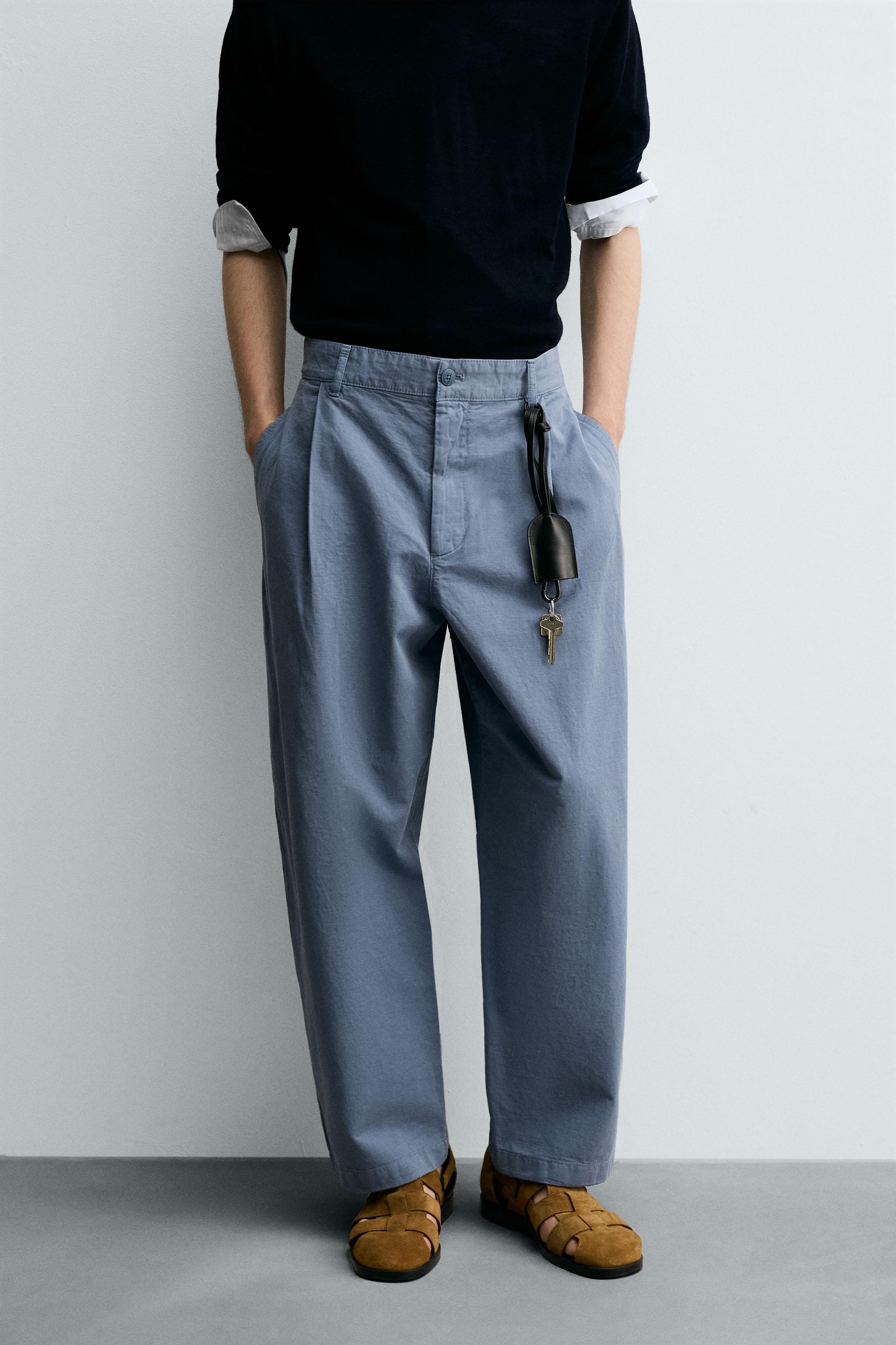 リネンパンツ | メンズ | ZARA 日本