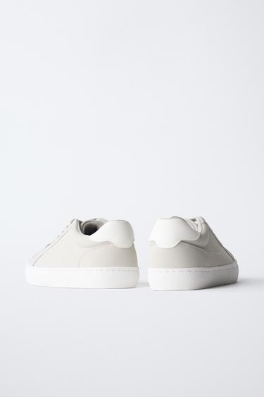 SOFT SNEAKERS - Ecru White by Zara - Image 5