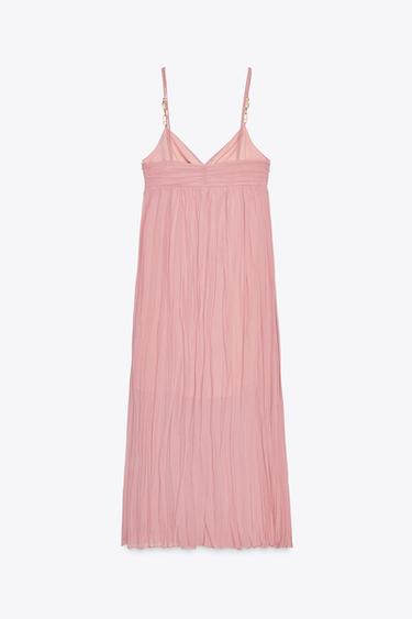 ROBE MI-LONGUE FOURNITURES - MARSALA de Zara - Image 6