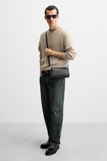PLAIN CROSSBODY BAG - Black by Zara - Image 0