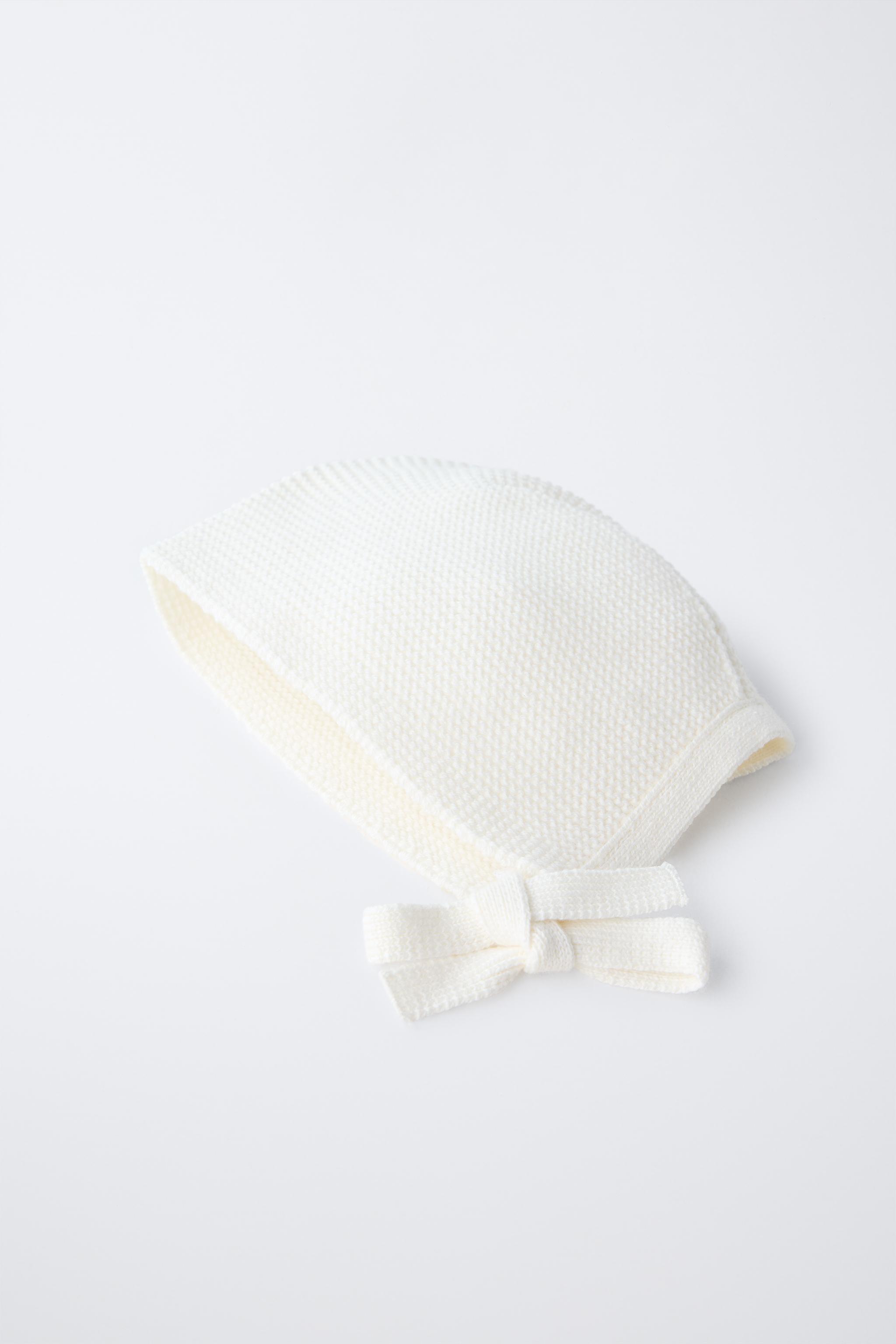 KNIT BONNET - Light ecru | ZARA United States