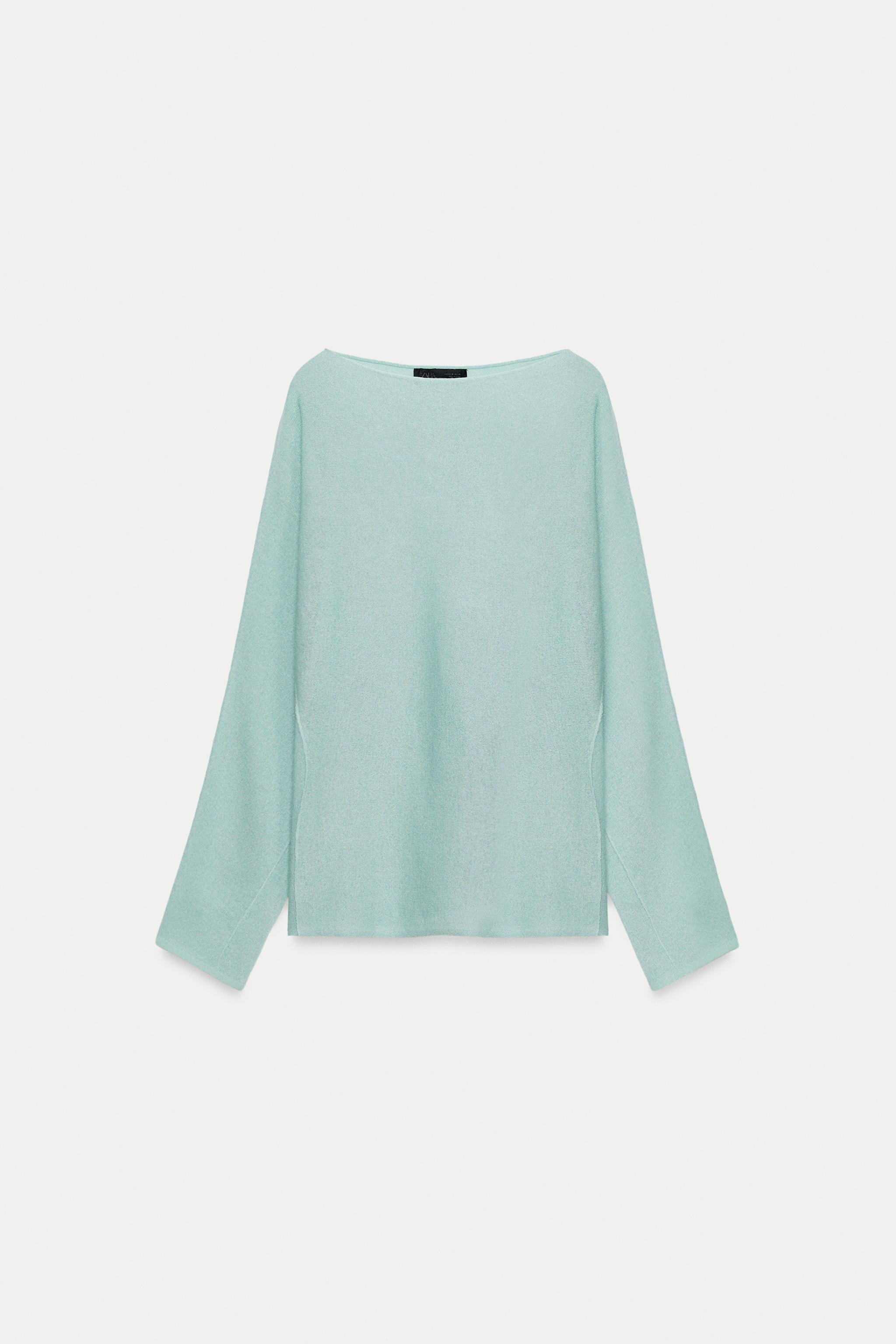 KNIT JUMPER WITH SLIT SLEEVES