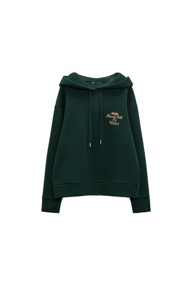 SUDADERA CAPUCHA BORDADO
