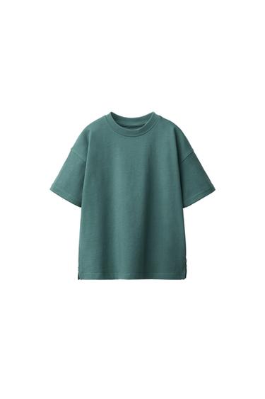 BASIC T-SHIRT - Green by Zara - Image 0