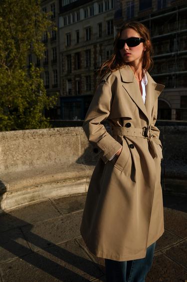Women's Camel Coats ZARA Turkey