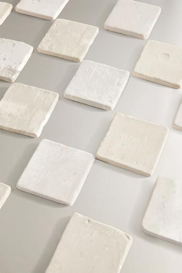 TODOBARRO TILE BOX SET (50 UNITS / 0.5 M²) - white by Zara - Image 1