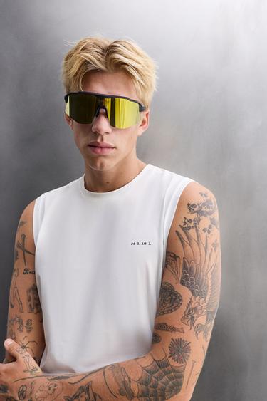 DÉBARDEUR TANK TECHNIQUE - Blanc de Zara - Image 4