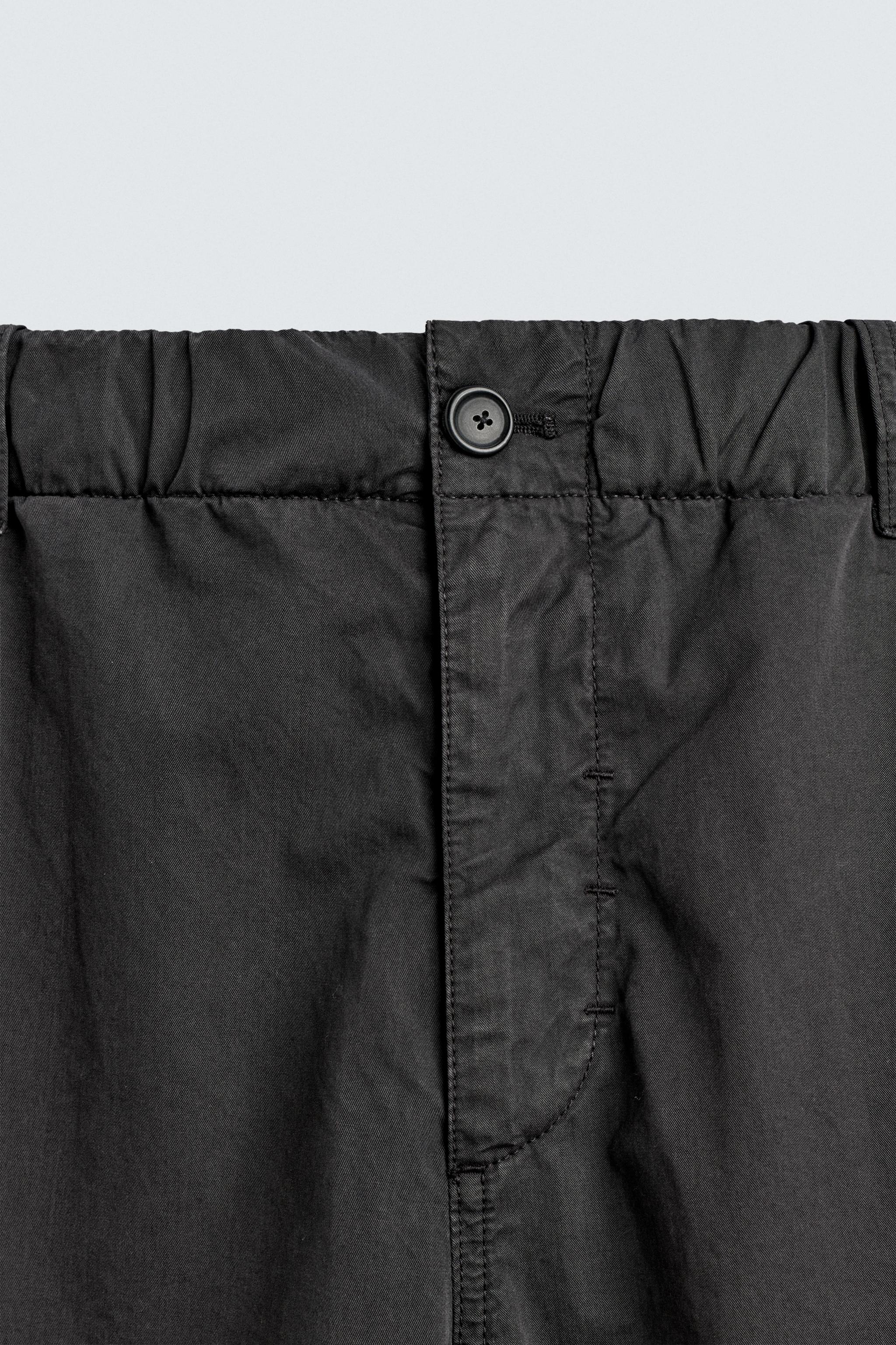 RELAXED FIT COTTON PANTS AARON LEVINE X ZARA