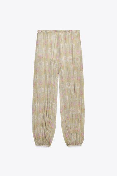 ZW COLLECTION FLORAL TROUSERS - 024 by Zara - Image 5