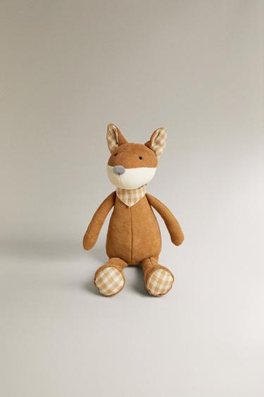 PELUCHE ENFANT RENARD - Marron de Zara - Image 0