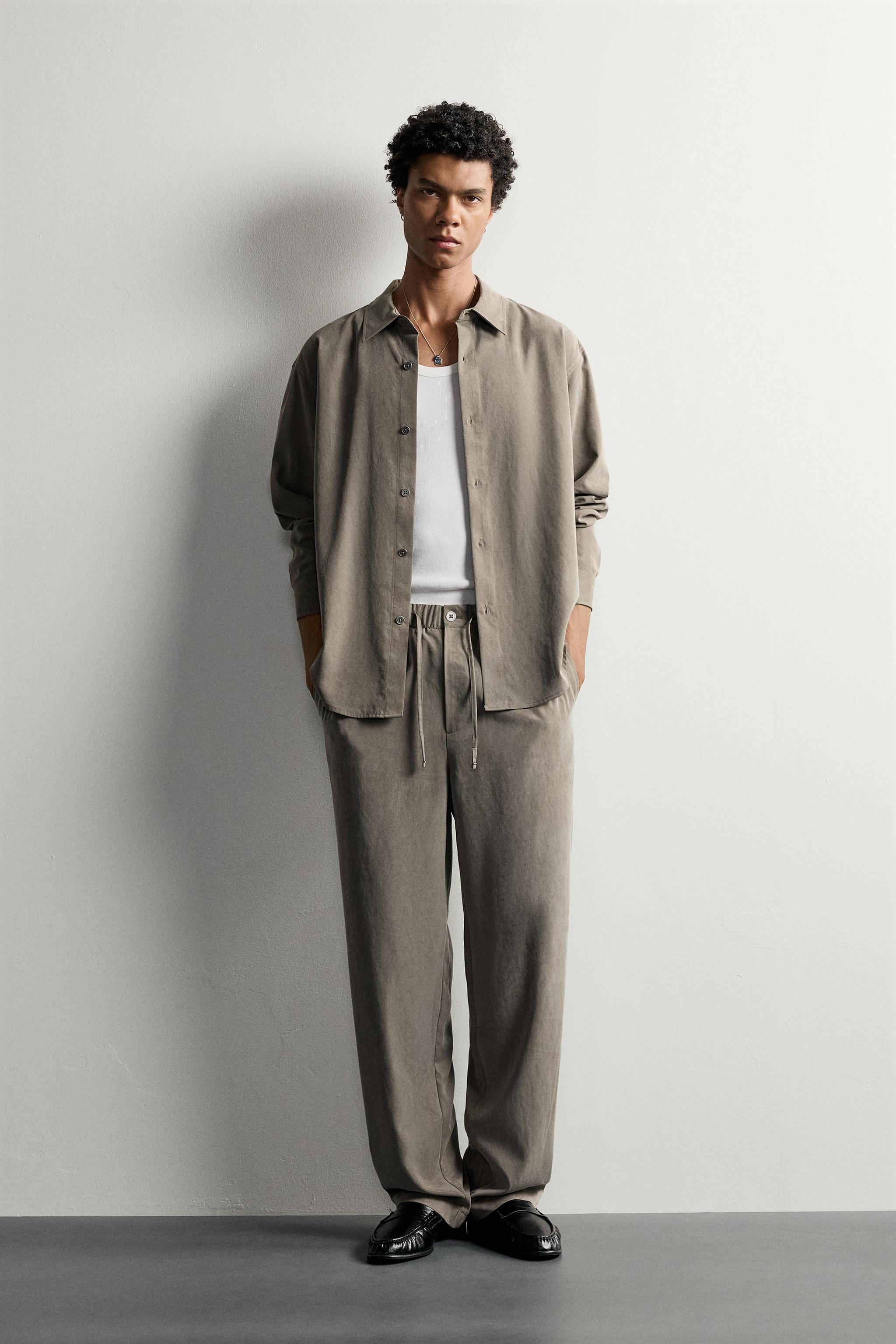 PANTALON FLUIDE COUPE DÉCONTRACTÉE