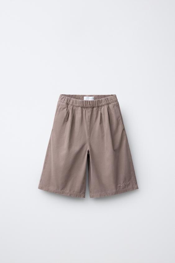 PUKAS SURF ELASTICATED BERMUDA SHORTS - Lilac de Zara - Imagen 0