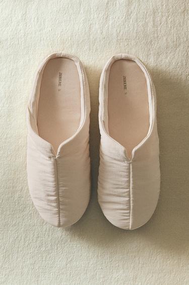 MULES SEMELLE CUIR - Beige de Zara - Image 5
