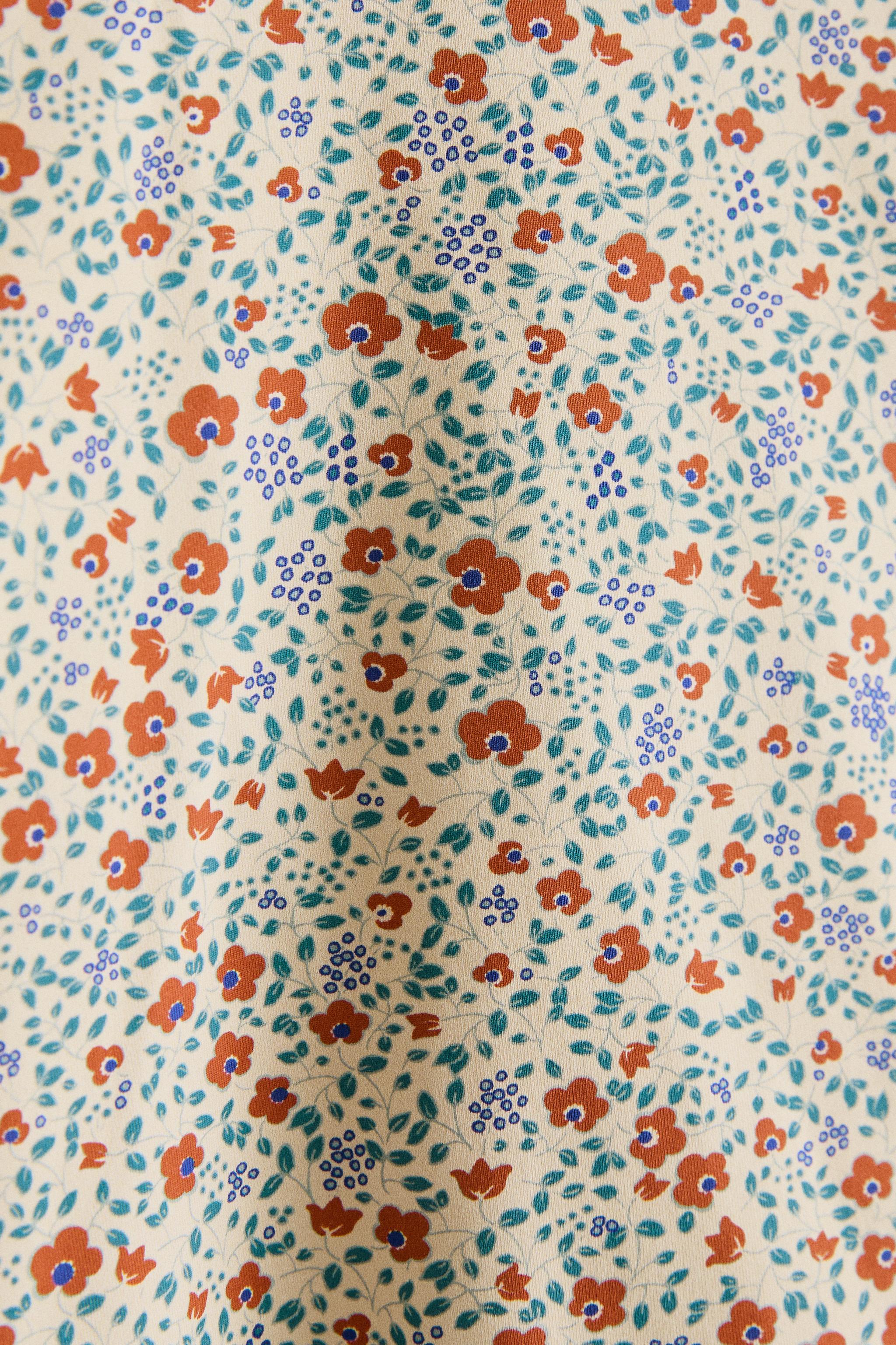 KIDS' FLORAL BEACH T-SHIRT